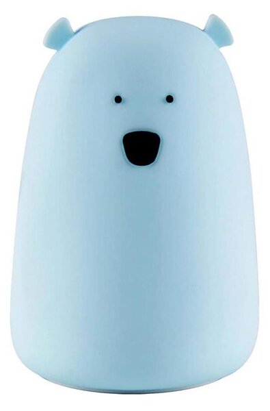 LED RGB Detská dotyková lampička BEAR LED/0,8W/5V modrá