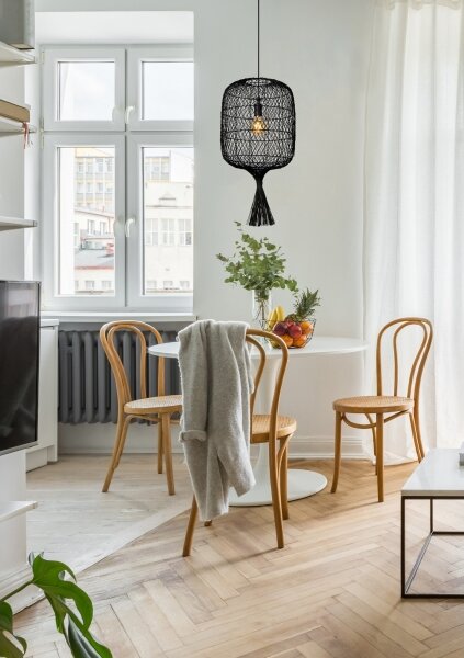Lucide 03436/40/30 - Luster na lanku GARVE 1xE27/40W/230V čierna