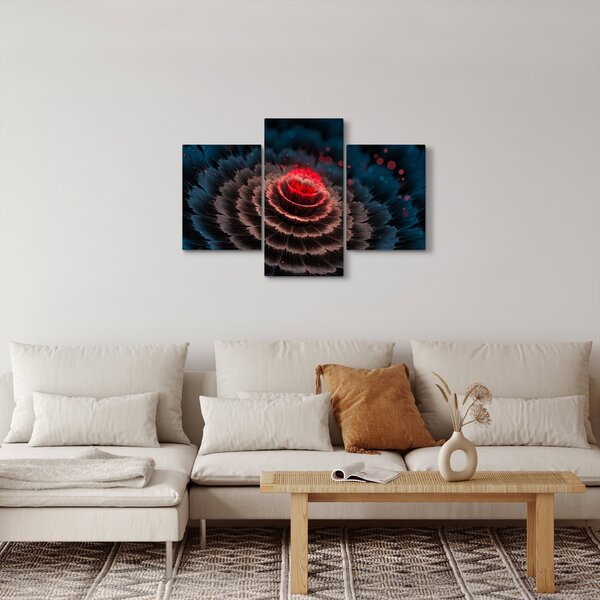 Obraz abstrakcie (90x60 cm)