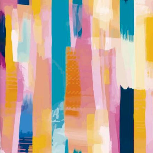 Metráž Bavlna Sarah Digital 200g - Multicolour v.2