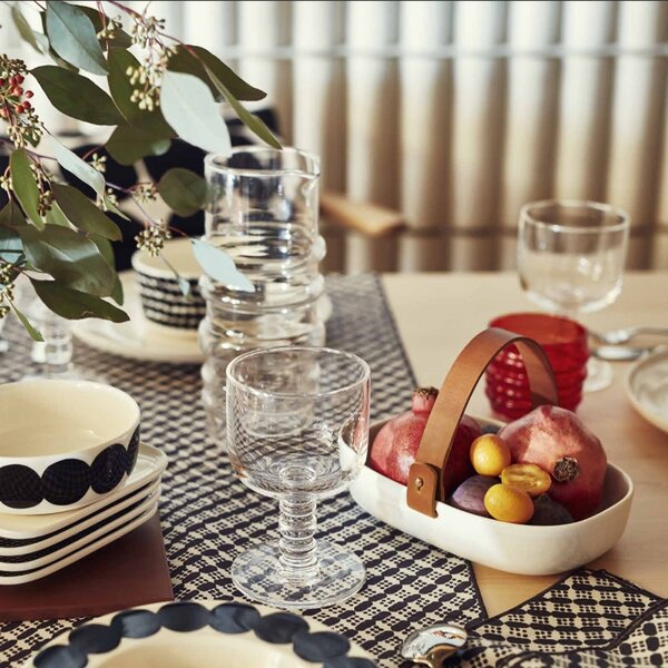 Marimekko Servírovacia nádoba Oiva, biela
