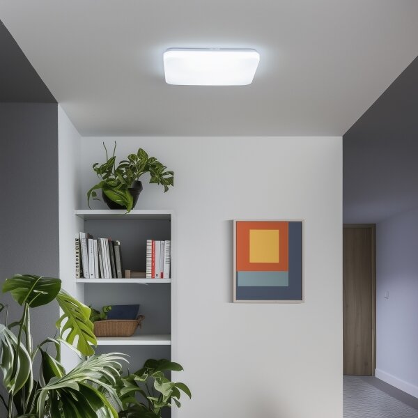 Brilagi - LED stmievateľné stropné svietidlo SMART LED/24W/230V 43x43 cm Wi-Fi Tuya + DO