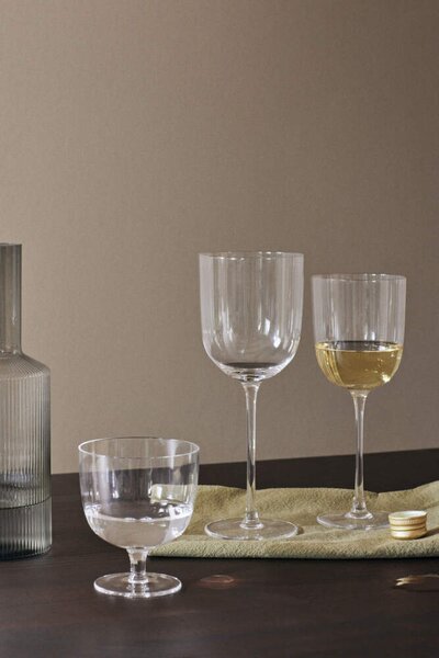Ferm Living Poháre na červené víno Host 2 ks, clear