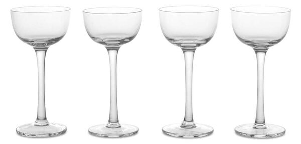Ferm Living Poháre na likér Host 4 ks, clear