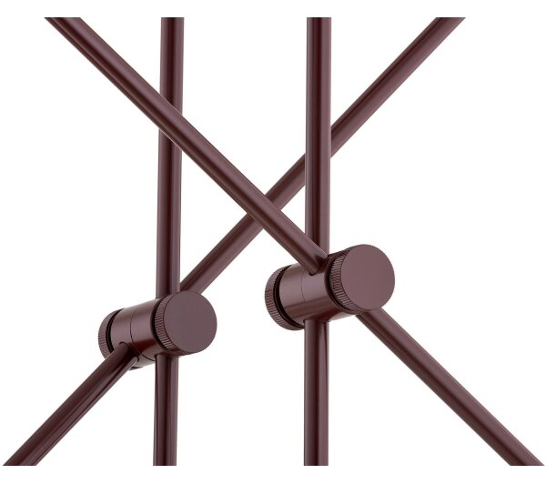 Argon 1842 - Luster na tyči ABSOS 4xE14/7W/230V alabaster hnedá