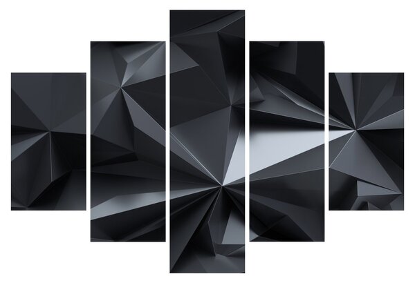 Obraz - Geometrická abstrakcia (150x105 cm)