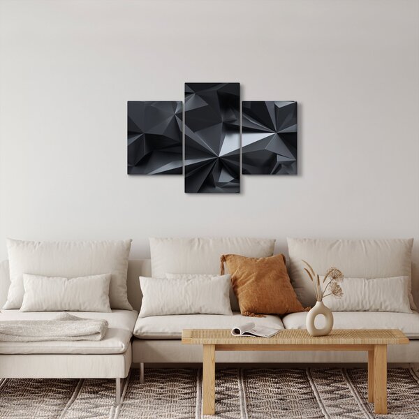 Obraz - Geometrická abstrakcia (90x60 cm)