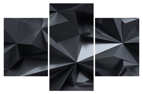 Obraz - Geometrická abstrakcia (90x60 cm)