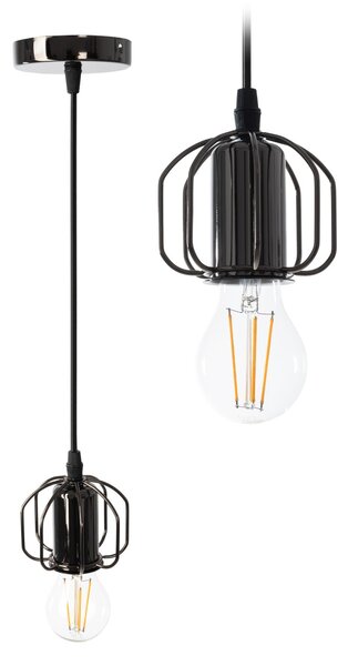 TooLight Stropné svietidlo Loft Black APP 595-1CP
