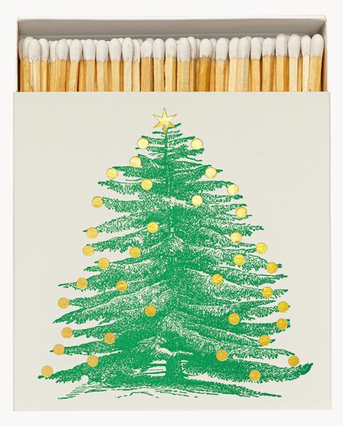 Dizajnová zápalková krabička Christmas Tree