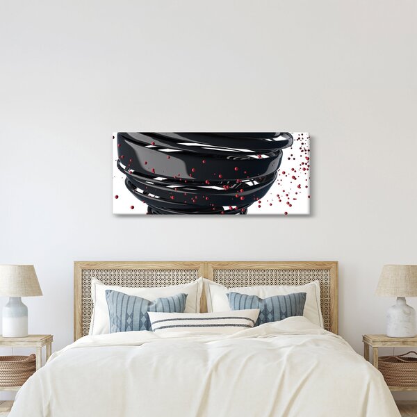 Obraz - Abstrakcia zemegule (120x50 cm)