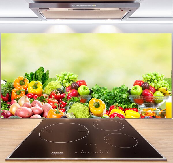 Panel do kuchyne Ovocie a zelenina pl-pksh-140x70-f-78204101