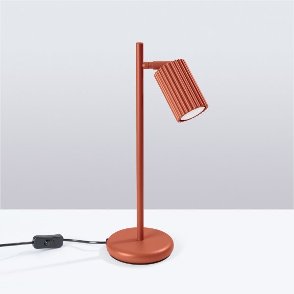 Brilagi - LED stolná lampa CRESTO 1xGU10/10W/230V červená