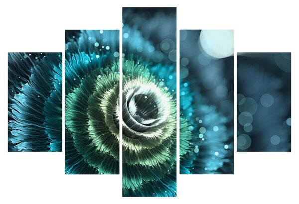Obraz - Kvet v detaile (150x105 cm)