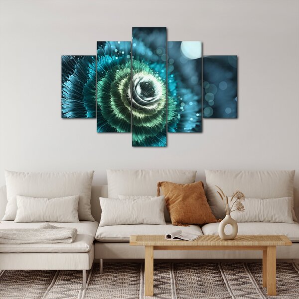Obraz - Kvet v detaile (150x105 cm)