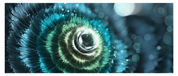 Obraz - Kvet v detaile (120x50 cm)
