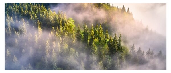 Obraz horskej krajiny (120x50 cm)