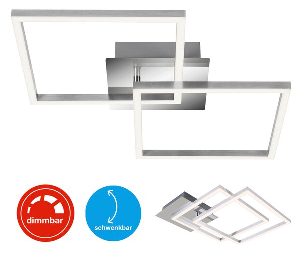 STROPNÉ LED SVIETIDLO, 62/36,8/7,3 cm - Interiérové svietidlá
