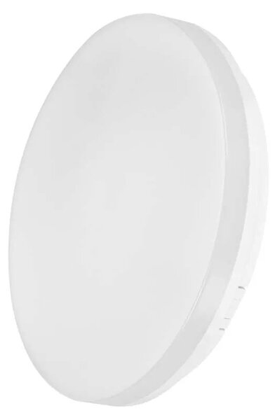 Biele LED stropnénástenné svítidlo, okrúhle 24W IP54 Farba svetla Teplá biela