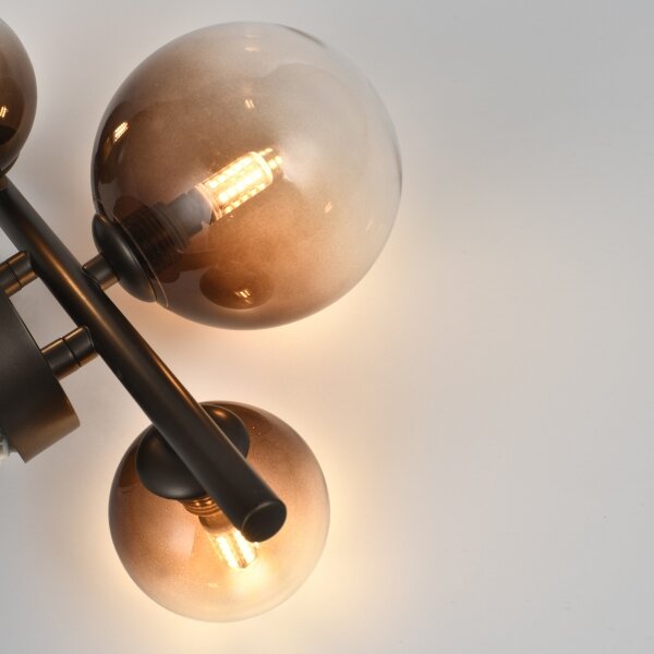 Brilagi - LED nástenné svietidlo MILLA 3xG9/3W/230V hnedá/dymovo-hnedá