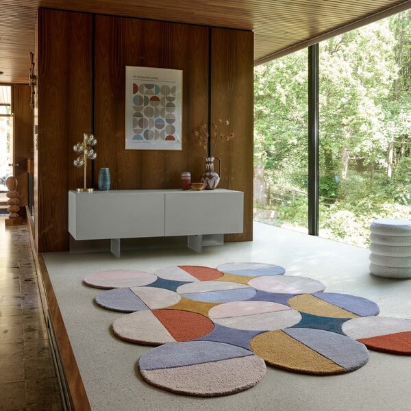 Ručne tkaný vlnený koberec 200x290 cm Mia Ellipse – Flair Rugs