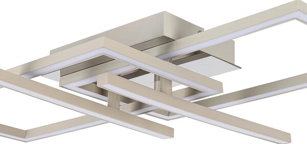 STROPNÉ LED SVIETIDLO, 50/43/7,6 cm Novel - Interiérové svietidlá