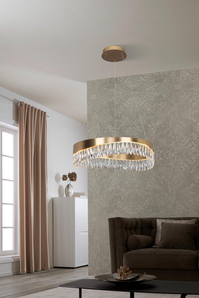 ZÁVESNÉ LED SVIETIDLO, 60/150 cm Glandor - Interiérové svietidlá
