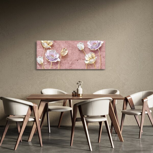 Obraz kvetov (120x50 cm)