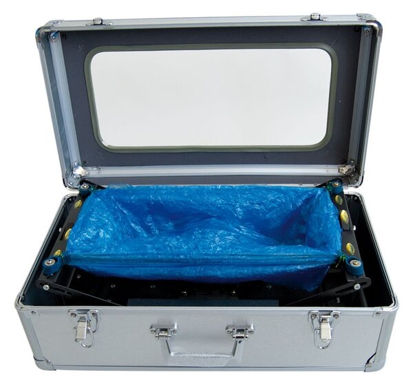 Box na hygienické návleky, mechanický, pre 50 ks návlekov