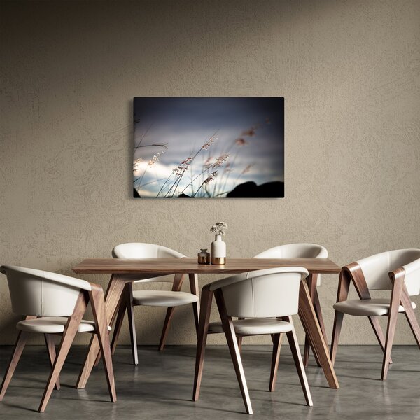 Obraz - Lúčne kvety pri jazere (90x60 cm)