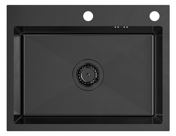 Oceľové umývadlo LUKE 110 WORKSTATION Black
