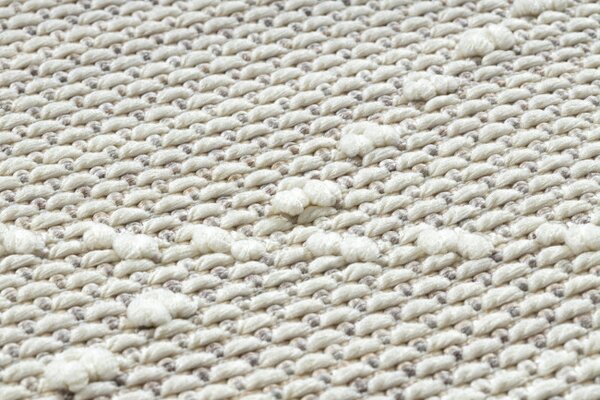Koberec NANO EM52A romby, biely