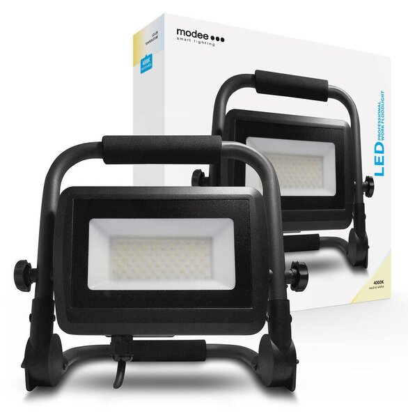 LED reflektor prenosný 50W 4000K (ML-FLWS4000K50W-A)