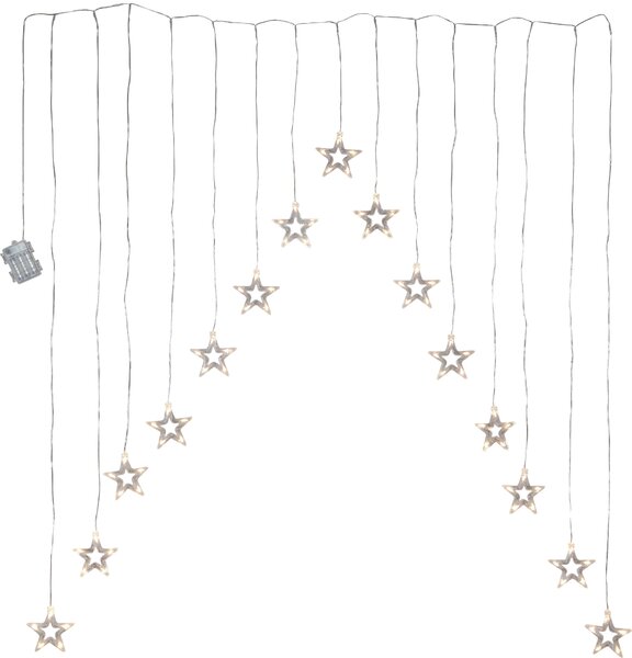 Svetelný LED záves Decy Star 125 cm