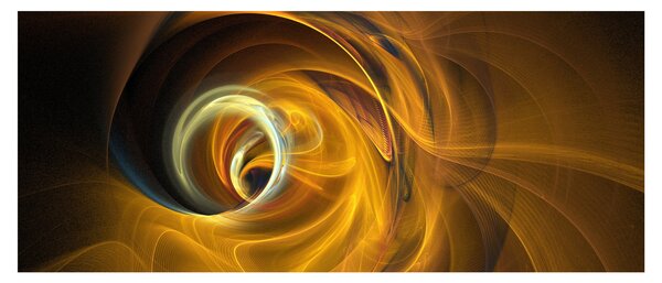 Obraz - Abstrakcia v pohybe (120x50 cm)