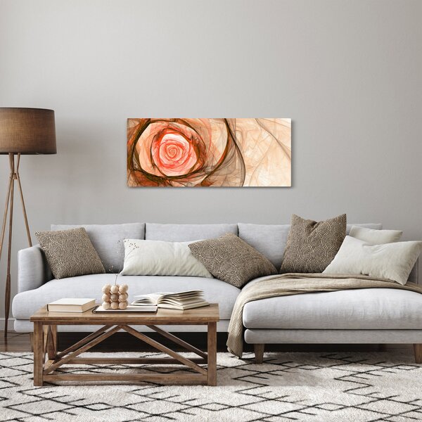 Obraz - Ruže umeleckého duchu (120x50 cm)