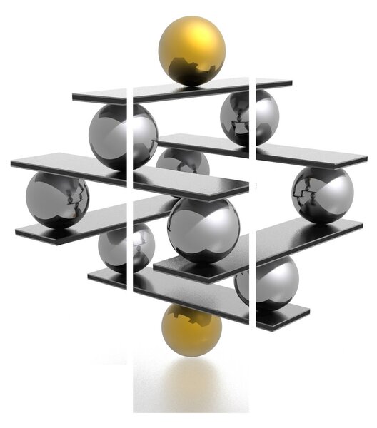 Obraz - Stabilita (150x105 cm)