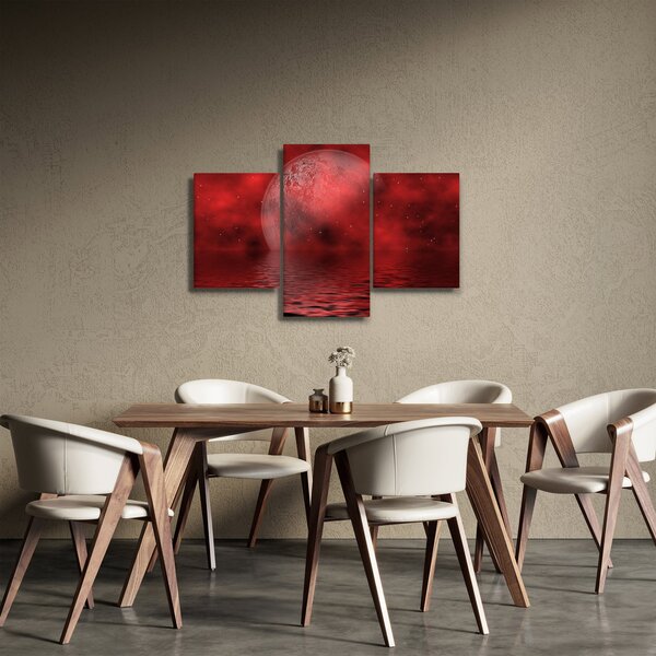 Obraz - Mesiac na hladine (90x60 cm)