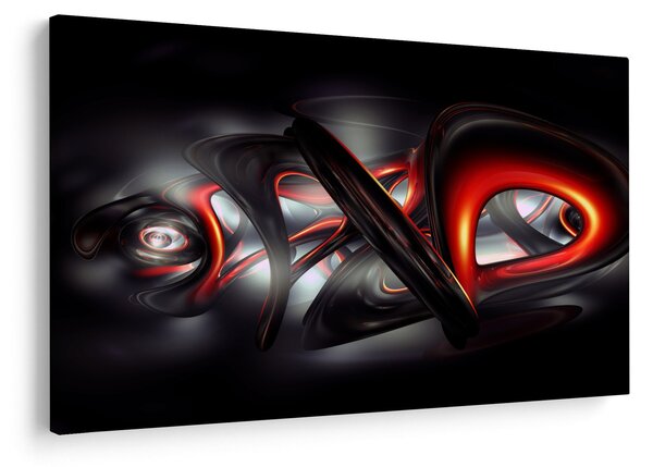 Obraz abstrakcie (90x60 cm)