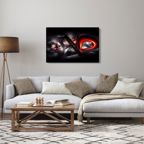 Obraz abstrakcie (90x60 cm)