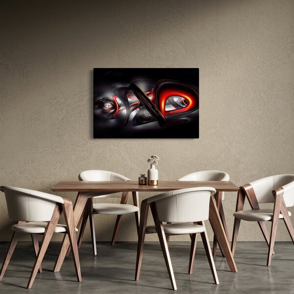 Obraz abstrakcie (90x60 cm)