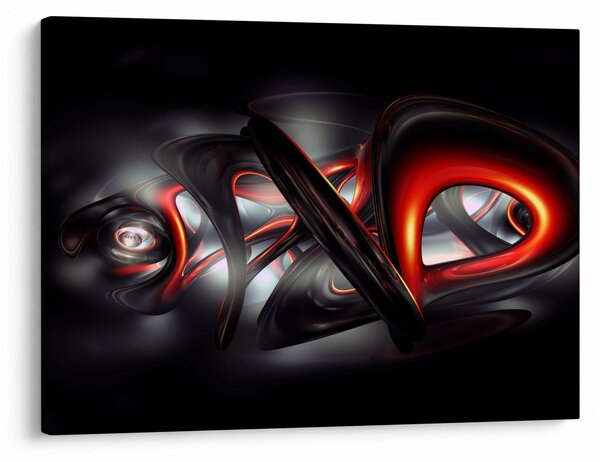 Obraz abstrakcie (70x50 cm)