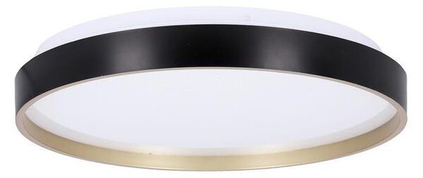 Candellux LED Stropné svietidlo FLORIDA LED/18W/230V čierna CA0845 + záruka 3 roky zadarmo