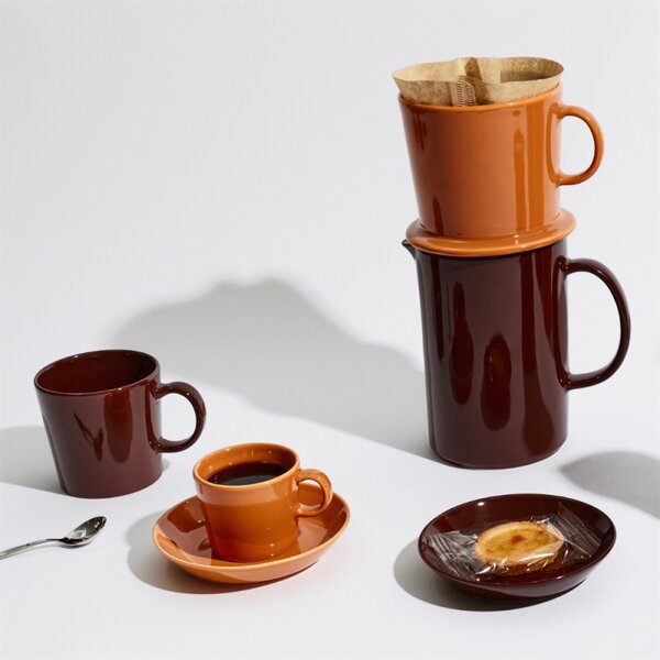 Iittala Hrnček Teema 0,3l, kávovo hnědý