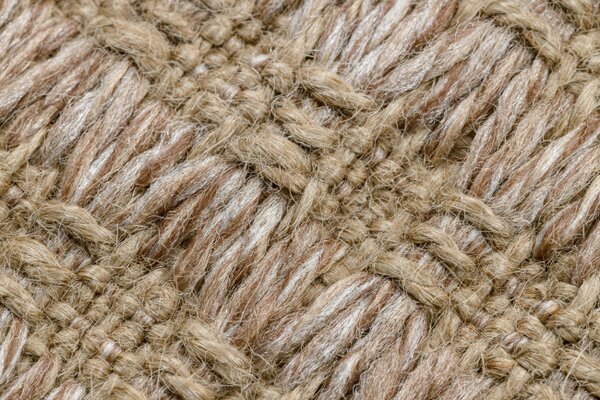 Koberec JUTE 3650 so strapcami, béžový