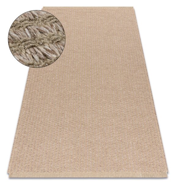 Koberec JUTE 3650 so strapcami, béžový