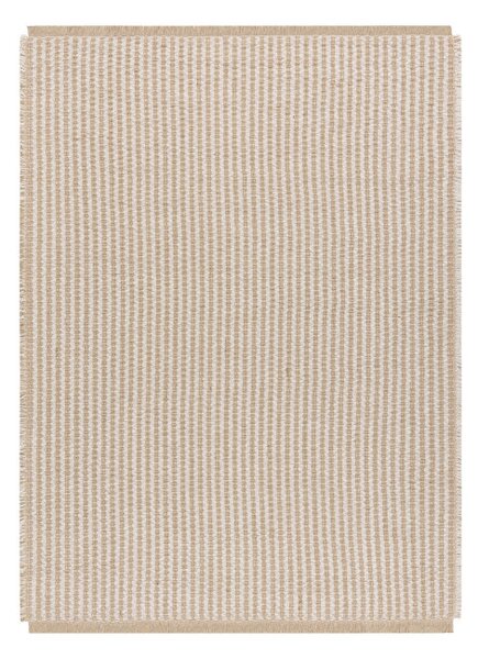 Koberec JUTE 3650 so strapcami krémový / béžový