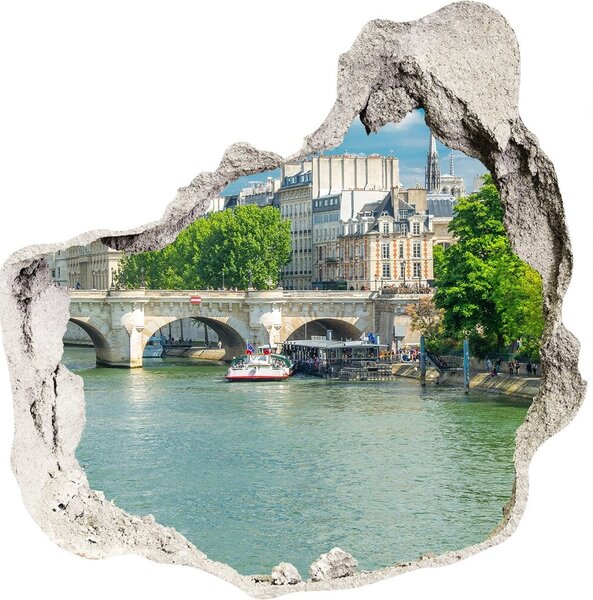 Fototapeta diera na stenu Seine v paríži nd-p-73852810