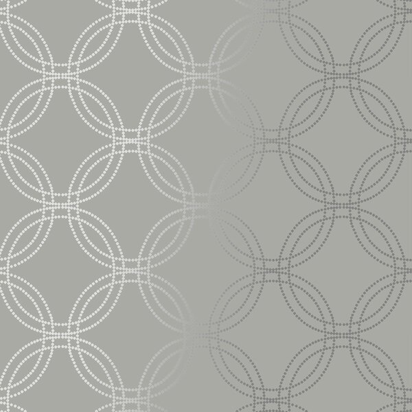 Sivo-strieborná geometrická vliesová tapeta, 120140, Vavex 2025