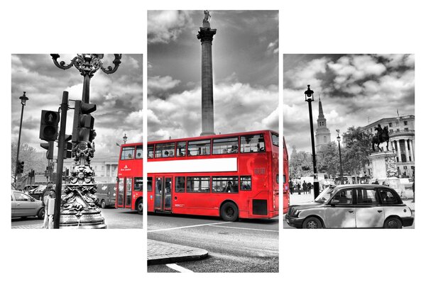 Obraz - Trafalgar Square (90x60 cm)